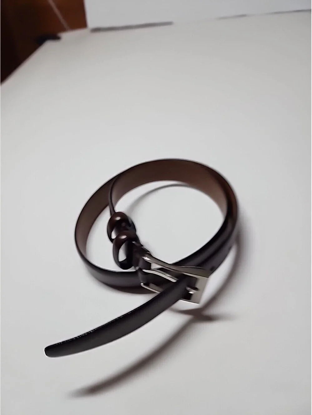 Full Grain Italian Leather Belt 35 Inch Brown 30/75